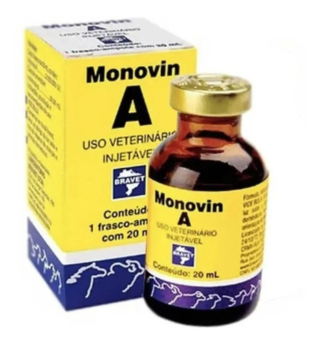 Monovin A 20ml Original Vitamina A - Para Crescer Cabelo 