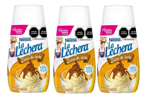 3 Dulces De Leche Nestlé La Lechera 325g Cada Uno