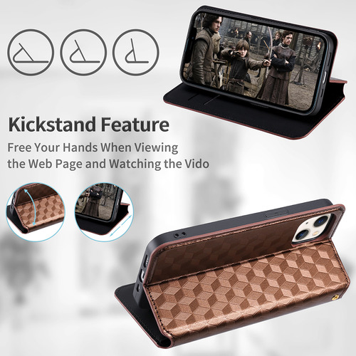 Funda Tipo Cartera For Zte Blade A55 A35, Cierre Magnético,