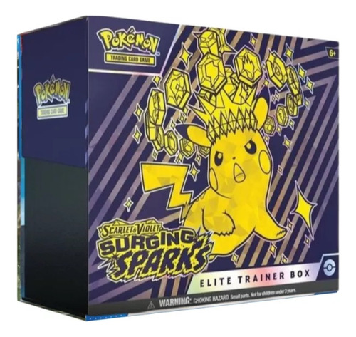Pokemon Tcg Elite Trainer Box Surging Sparks Español Surging Sparks Español
