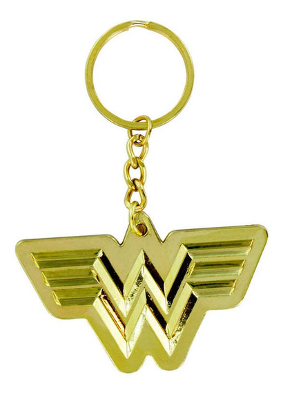 Desconocido DC Comics Llavero de Metal Wonder Woman Logo Blindar 5,6 cm 