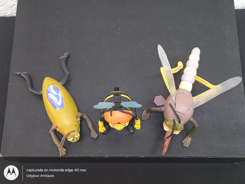 Lote Figuras Juguetes Bee Movie Mcdonald's 2007 12cm 3-pack (Usado)