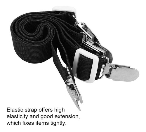 Sujetador Sábanas 2 Piezas Clip Nylon Multipropósito + Acero
