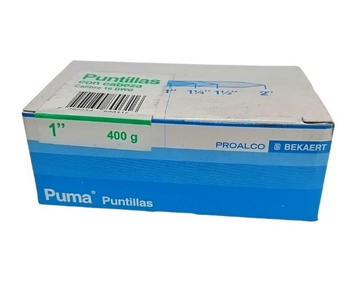 Caja Puntilla Puma 1  X 400 G 