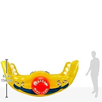 Balancín Mesedora Inflable De Vinilo Swimline 9058 Sea Saw 