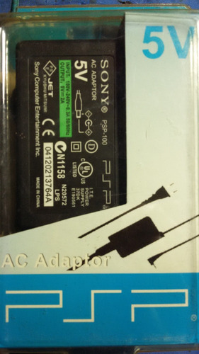 Cargador Sony Original Para Psp 1000 2000 3000. Nuevo