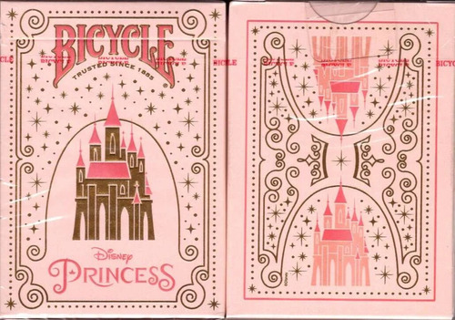 Cartas  Bicycle Disney Princesas Color Del Reverso Azul 