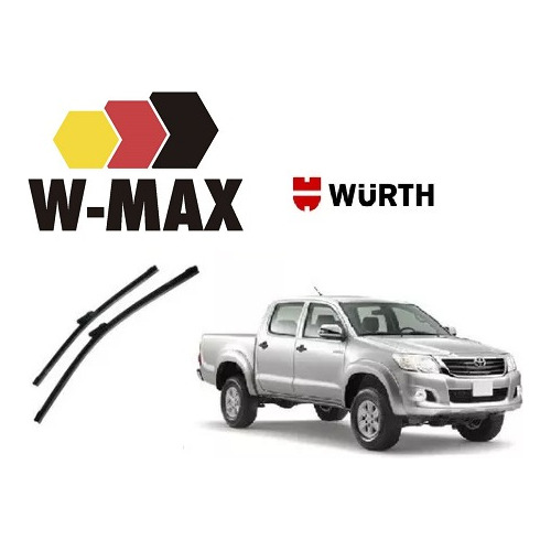Escobillas Toyota Hilux 05/15 Wurth Premium X Jgo