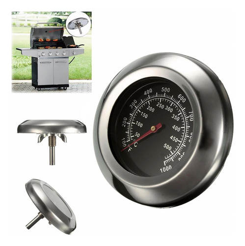 Termómetro Para Horno Asador 50 A 500ºc /100 A 1000ºf