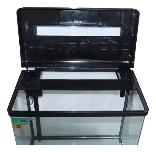 Boyu Aquário Curvo Ms-320 20l -preto 220v