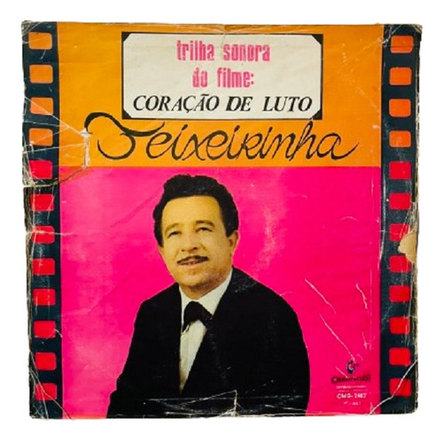 Lp - Teixeirinha - Trilha Sonora Do Filme Coração De Luto