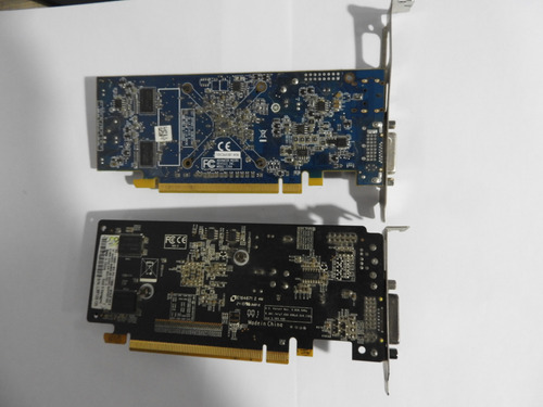 Lote 2 Placa De Video - 8400gs - Hd 7400 - (Usado)