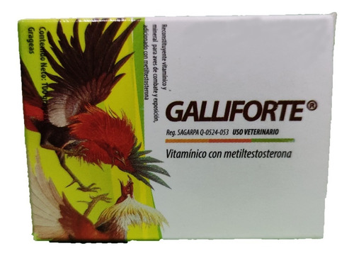 Galliforte Vitaminado 100 Grageas Riverfarma
