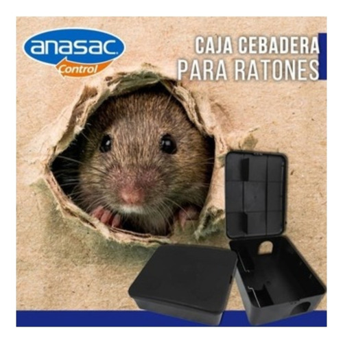 Imagen 5 de 5 de Trampa Raton Cebadero Caja Segura