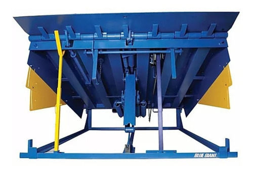 Imagen 2 de 6 de Rampa Niveladora De Anden Mecanica Blue Giant 6' X 8'