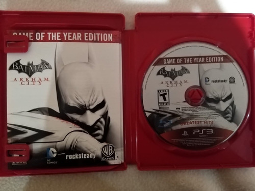 Batman Arkham City Ps3 Original Físico (Usado)