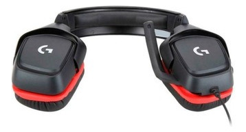 Audífonos Gamer Logitech G Series G332 Negro/rojo