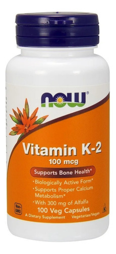 Now Foods Vitamina K2 (menaquinone - 4)mk-4