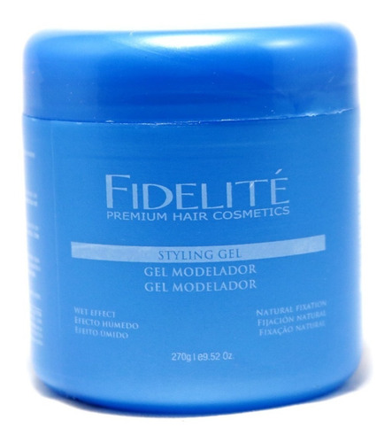 Gel Modelador Fidelite Fijación Natural Pelo Peluqueria 270g