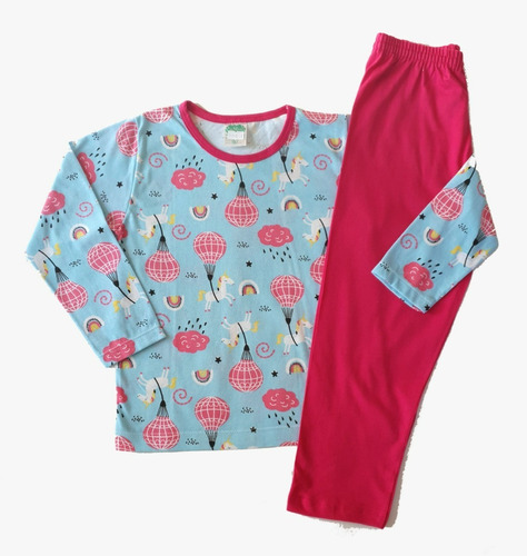 Lote 6 Pijama Infantil Juvenil Menina Menino Algodão 1 Ao 16