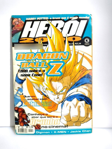 Imagem 1 de 1 de Revista Heróis 2000, N 14 Dragon Ball Z