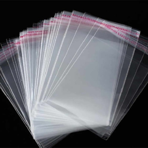 Saco Adesivado Transparente Com Cola 17x25 C/ 500