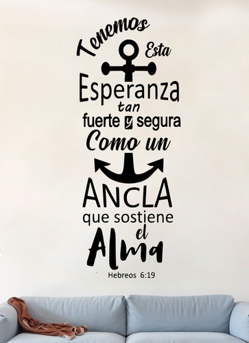 Viniles Decorativos Frases Biblicas Tenemos Esta Esperanza