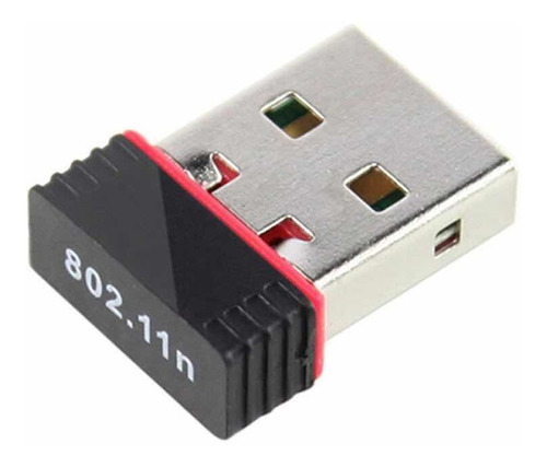 Antena Wifi Usb Tarjeta Receptor Mini 150mbps 802.11n/g/b