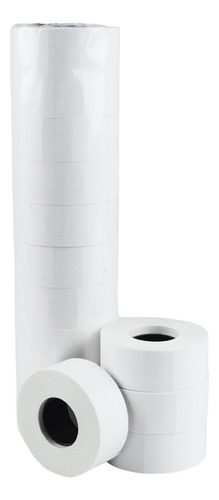 Rolo Etiqueta 23x16mm Para Etiquetadora Ml-2316 Com 10 Rolos Cor Branco