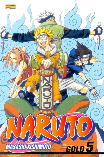 Naruto Gold 1 Ao 5! Mangá Panini! Novo E Lacrado! Raro!