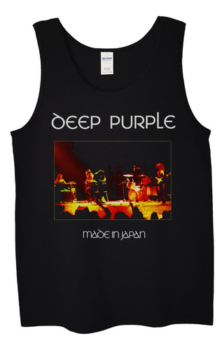 Polera Musculosa Deep Purple Made In Japan Rock Abominatron