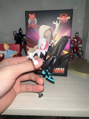 Figura De Acción De Spiderman Gwen, Modelo Spider-gwen Stacy