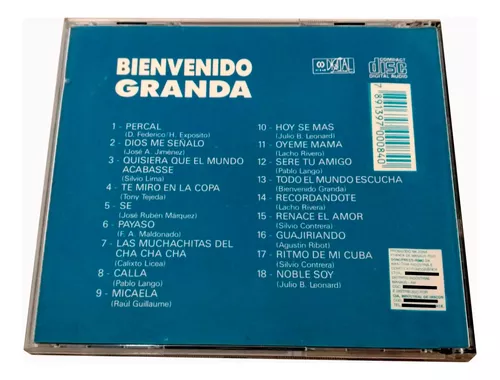 Cd Bienvenido Granda Con La Sonora Matancera Volume 2 Novo