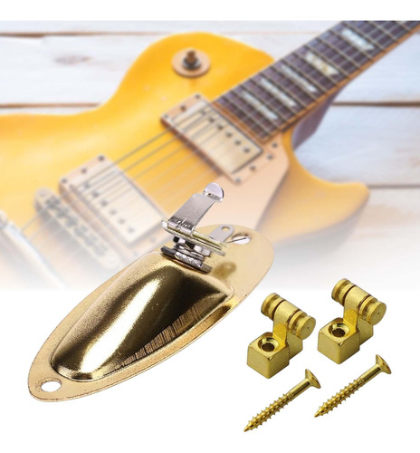 Carretes De Guitarra String Trees Loaded Jack Plate Para