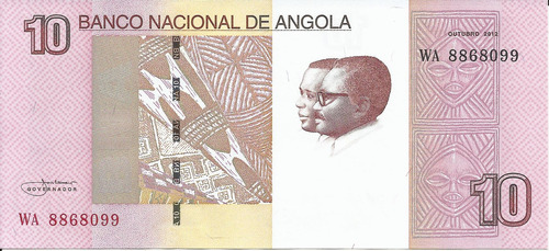 Angola 10 Kwantos 2012