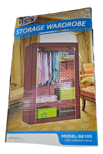 Closet Ropero Armable Armario Transportable Tela