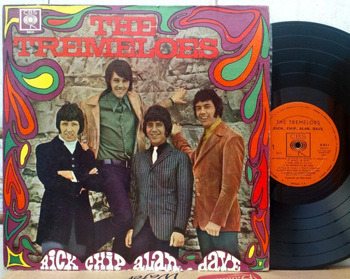 The Tremeloes - Rick, Chip, Alan, Dave - Lp Uruguay Año 1968