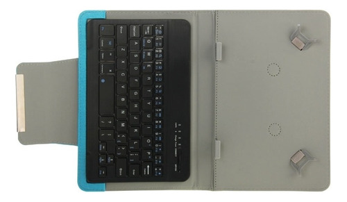 B Funda Pu Con Teclado Bluetooth Para Tableta De 10,1