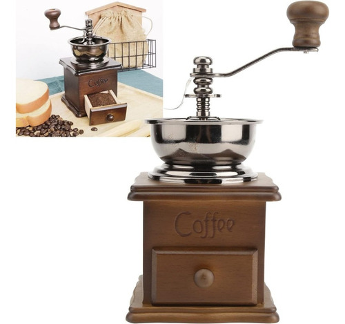 Molinillo De Café Molinillo Manual Coffee Grinder Molino Marrón