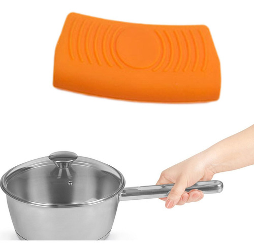 Pot Handle Sleeves Capa De Proteção Pot Pan Handle Laranja