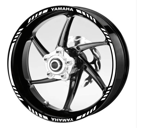 Stickers Reflectantes Yamaha Para Rines/llantas Envío Gratis