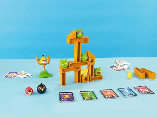 Angry Birds Knock On Wood Juego De Mesa (Usado)