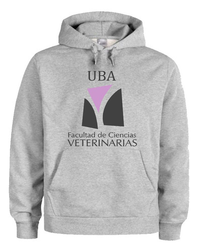 Buzo Canguro Uba Facultad De Ciencias Veterinarias Unisex