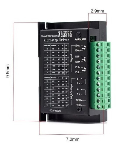 Adaptador Para Cncshild 4un. - P/ Drive Tb6600 4V