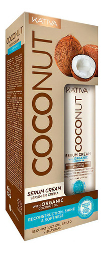 Serum Cream Kativa Coconut Reconstrucci - mL