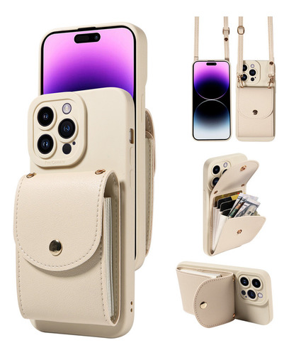 Funda Con Correa Colgante Para iPhone 13 14 15 Pro Max