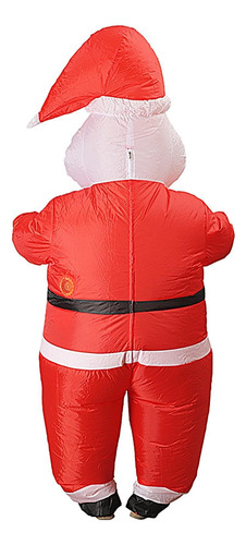 Disfraz Inflable De Papá Noel | Disfraz Inflable Navideño De