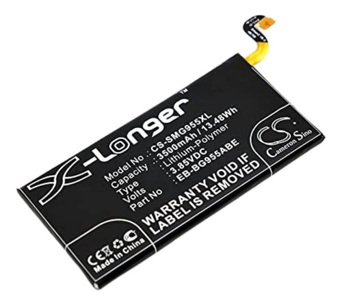 Bateria Cameron Sino P/ Samsung S8 Plus Cs-smg955xl +
