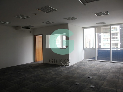 Imagem 3 de 15 de Sala Para Locação Brooklin Paulista, São Paulo 2 Banheiros, 3 Vagas 89,15m² Útil - Gc2143