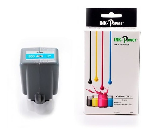 Tinta Pfi-1000 C Cyan Para Imageprograf Pro-1000